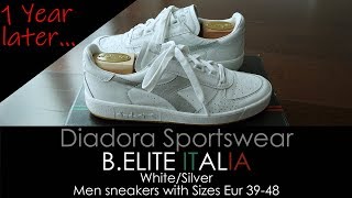 Ep11 Diadora B Elite 1 Year Later WhiteSilver audio Eng sub Castellano EasyLifeES [upl. by Elazaro]