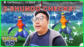 2 Shundo Garchomp Checks on Raid Day  Pokemon GO Houston Texas [upl. by Gans]