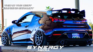 Veloster N Sounds Just Right Injen Technology Veloster N Exhaust  Axleback W Sound Clips [upl. by Accebber]