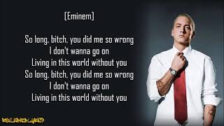 Eminem  Kim Lyrics [upl. by Jowett]