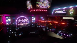 The Pizzaplex in Night Mode full exploration All areas  Five Nights at Freddys Security Breach [upl. by Redan880]