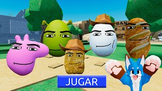 ME CONVIERTO EN LAS FRUTAS Y COMIDAS MÁS GUAPAS y GRACIOSAS DE ROBLOX [upl. by Efrem]