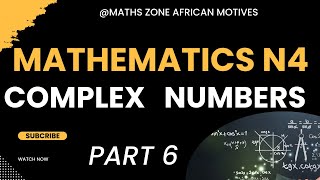 Mathematics N4 The Argand Diagram  Complex Numbers mathszoneafricanmotives mathswithadmirelightone [upl. by Packton841]