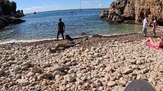 CAP DANTIBES 🇫🇷 Enchanted ballad on the coast path called a puller [upl. by Gemini]