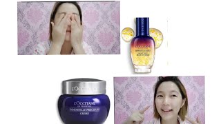 immortelle precious overnight mask amp immortelle overnight reset oil in serum [upl. by Villiers489]