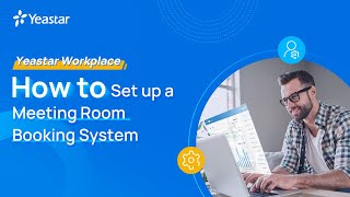 Digital Workplace How to Set up a Meeting Room Booking System  Yeastar Workplace 2022 [upl. by Osugi]