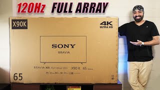 Sony Bravia X90K 4K 2022 120Hz  Full Array Backlight  The Dream Machine [upl. by Smeaj50]