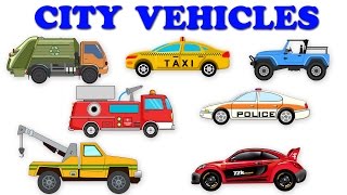 City Vehicles  Street Vehicles  Unboxing Cars [upl. by Ahsahs]