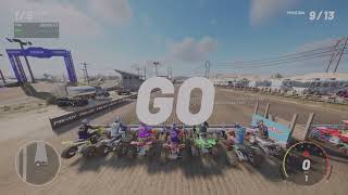 MX vs ATV LegendsMX Shredders Quad Tournament Rd 10 at Big Horn National Moto 2 [upl. by Nekal493]