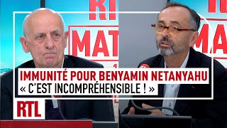 Limmunité pour Netanyahu  pourquoi la France atelle rétropédalé  Débat Aphatie  Ménard [upl. by Rennug]