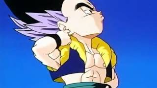 Goten and Trunks First Fusion To Form Gotenks [upl. by Adneram755]