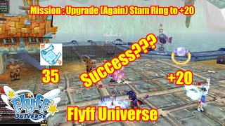 Flyff Universe Upgrade Accessory 19 to 20 Again  Mia Server [upl. by Ted135]