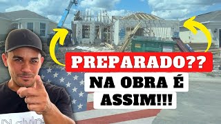 TRABALHANDO NA CONSTRUÇÃO CIVIL NOS EUA  DIÁRIO DE OBRAS [upl. by Akfir525]