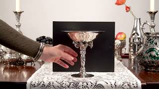 Fun Unboxing of a Sterling Silver Compote at Auction [upl. by Etireuqram698]