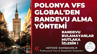 POLONYA VFS GLOBAL RANDEVU ALMA YÖNTEMİ  POLONYA VFS RANDEVU  VFS HIZLI RANDEVU  DANIŞMANLIK [upl. by Kir]