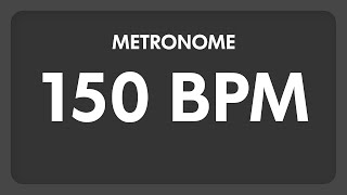 150 BPM  Metronome [upl. by Adym]