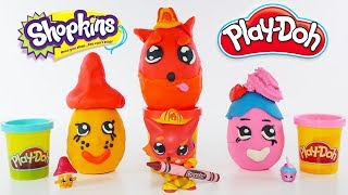 DCTC Amy Jo Opens Play Doh Surprise Eggs Shopkins Kidrobot Toys  The Amy Jo Show DCTC [upl. by Tansey]