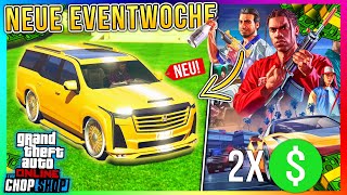 Neue Eventwoche in GTA Online Neuer Cavalcade XL neue Rabatte amp mehr  GTA 5 Chop Shop DLC News [upl. by Dlarrej]