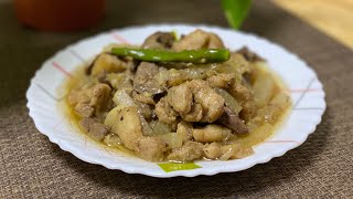 Kilawing pork at Labanos Recipe made easy [upl. by Shira]