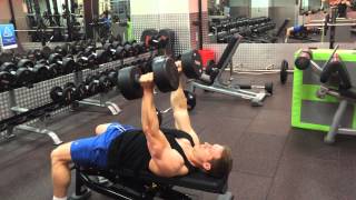 Dumbbell Chest Press  Neutral Grip [upl. by Dyna]