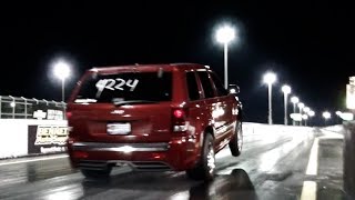 Worlds Fastest NA SRT8 Jeep Cherokee WHEELIE CRAZY [upl. by Dobb]