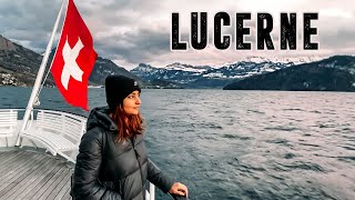 SWITZERLANDS MOST BEAUTIFUL CITY 🇨🇭 Day Trip to Lucerne amp Mount Rigi Paradise on Earth [upl. by Steddman]