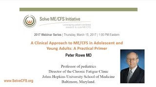 A Clinical Approach to MECFS in Adolescent and Young Adults A Practical Primer [upl. by Gordy]