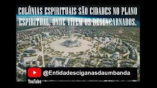 COLÔNIAS ESPIRITUAIS CIDADES ASTRAIS MUNDO EXTRAFÍSICO MUNDOS PARALELOS [upl. by Ecienahs]