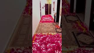 Wedding room decorations fresh Flowers decorations 🌹🌹🥰🥰 [upl. by Arramas452]