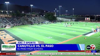 Thursday High School Football Canutillo Franklin amp Coronado pick up district wins [upl. by Midge294]