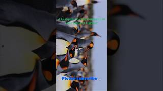 Amazing Life of King Penguins in the Wildwildlife subscribe shorts short shortsviral [upl. by Nolyarg610]