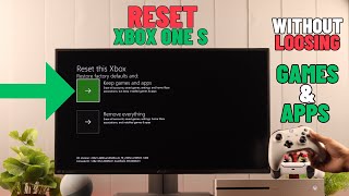 How To Reset Xbox One Console Without Losing Games Data [upl. by Eva]