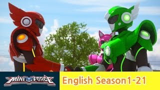 English verdub MINIFORCE Season1 Ep21 Destined Rivals [upl. by Nickie716]