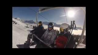 Leysin freeride  Gopro [upl. by Anitnatsnoc]