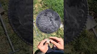 BELLISSIMA MONETA DARGENTO VICINO AL FIUME 😱😱metaldetecting metaldetector italy fyp shorts [upl. by Arodasi]