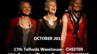 Hazel OConnor with Clare Hirst amp Sarah Fisher Bluja Project [upl. by Einuj]