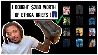 I Spent 280 On Mens Staple ETHIKA Briefs Was It Worth It [upl. by Lyrac]