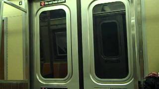 Ride on MTA R46 R Train 5741 Queens Blvd Express Roosevelt to Queensbridge [upl. by Arabrab]