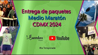 Entrega de paquetes Medio Maratón CDMX 2024 Asi fue la nueva inauguracion WTC [upl. by Malet487]