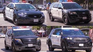 LAPD Responding Code 3 Compilation 23 [upl. by Maffei]