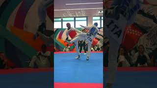 The best level of taekwondo in the world 🔝🌍 Taekwondo RoadToParis2024 Olympics itatkd [upl. by Jorry]