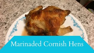 Marinated Cornish Hens [upl. by Eiznikcm176]