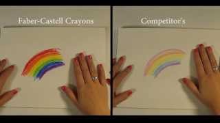 Beeswax Crayons vs Other Crayons [upl. by Vigen]