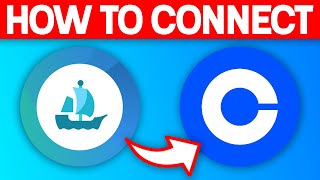 How to Connect Coinbase Wallet to OpenSea 2022 [upl. by Anoynek]