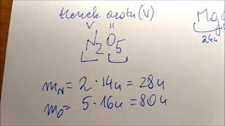 Obliczanie stosunku masowego pierwiastków [upl. by Mayram]