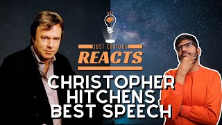 CHRISTOPHER HITCHENS BEST SPEECH  REACTION  From a Vedic Perspective [upl. by Joice226]