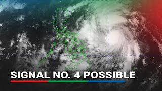 Marce may become a typhoon Signal No 4 possible  PAGASA  ABSCBN News [upl. by Sgninnej554]