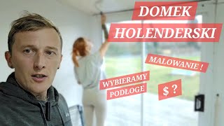 DOMEK HOLENDERSKI CAŁOROCZNY Malowanie salonu wybraliśmy podłogę koszt domekholenderski polacywuk [upl. by Concettina]