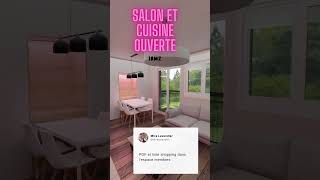 Un salon avec cuisine ouverte sur 18m2 miralavandier [upl. by Marvin]