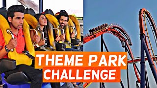 Theme Park Challenge  Rimorav Vlogs [upl. by Karie]